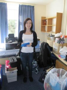 At the beginning of my adventure- in university halls 2011