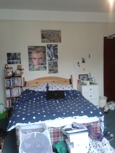 The room I called home in my final year at university